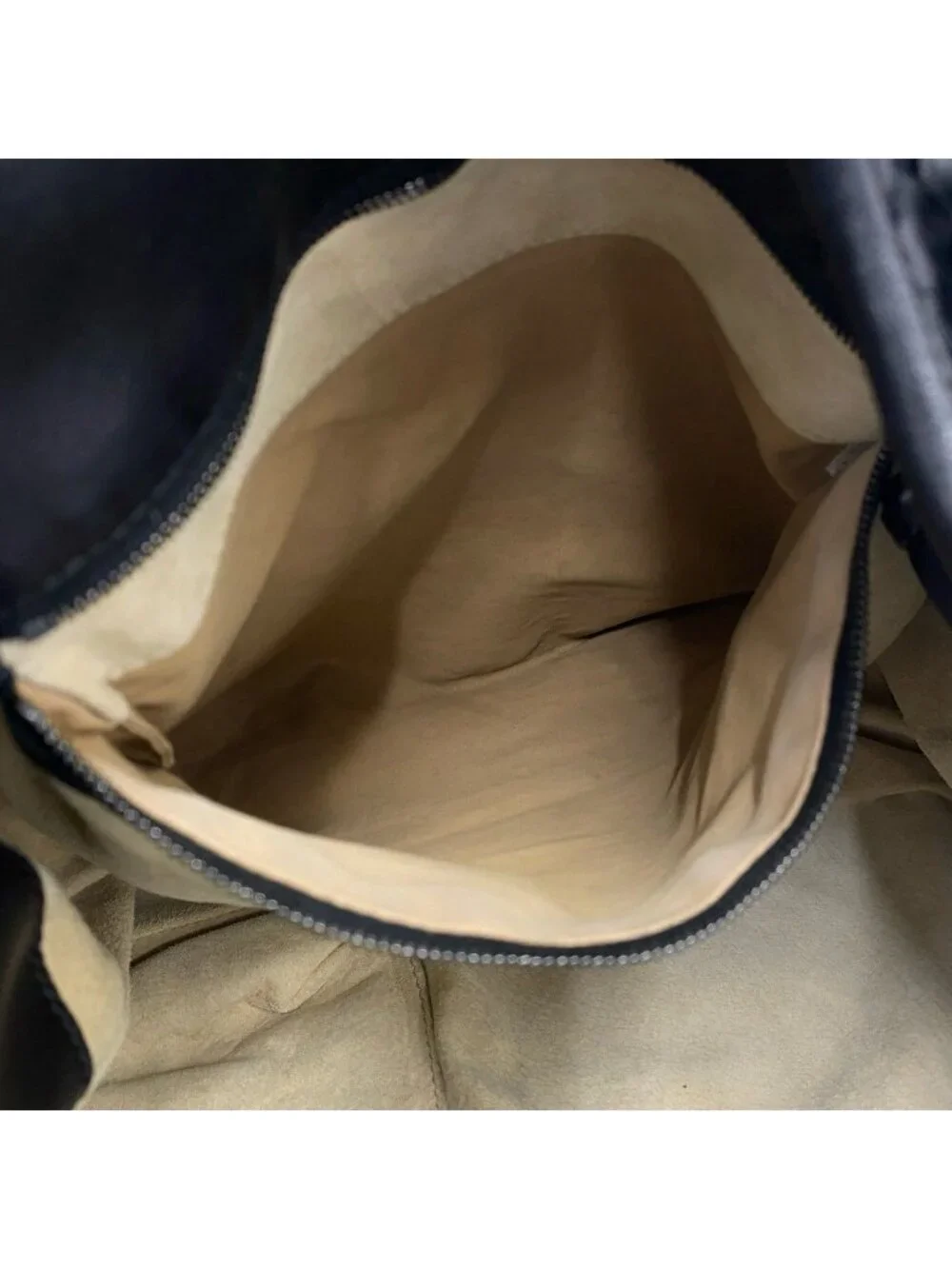 Bottega Veneta Campana Intrecciato Leather Tote Bag Black